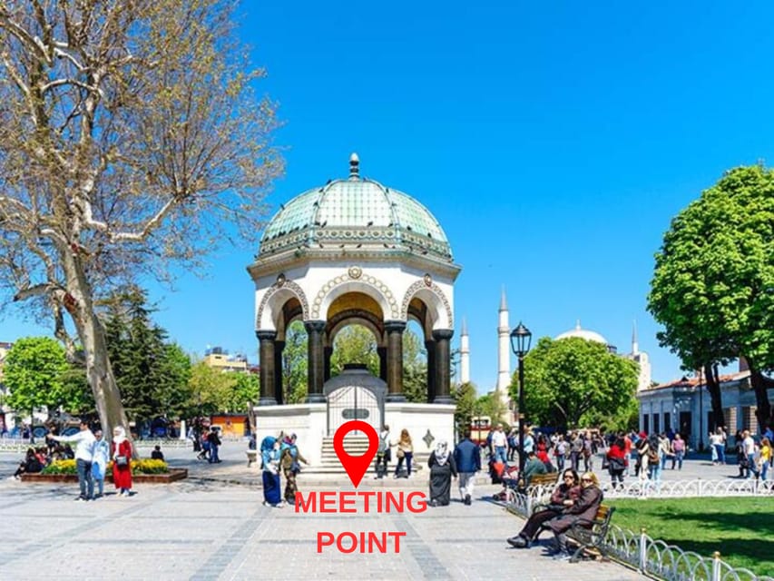 Best of Istanbul: Private Guided Istanbul Tour - Blue Mosque (Sultan Ahmed Mosque): blue tiles and a built-in timing wrinkle