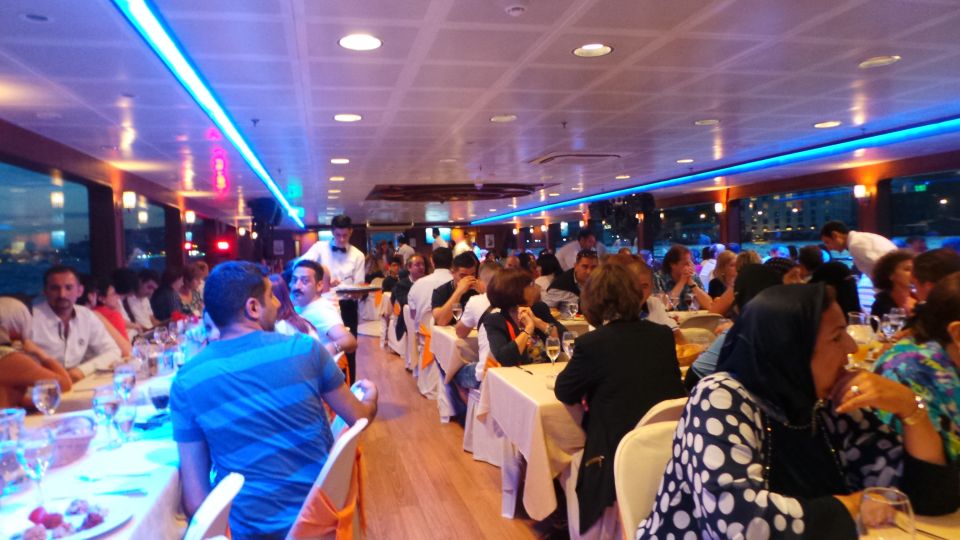 Bosphorus: Dinner Cruise with Live Performances Experience - Your Turkish Menu Choices: Sea Bass, Meatballs, or Chicken