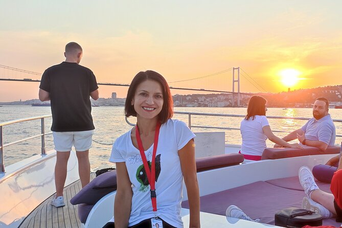 Guided Bosphorus Sunset Cruise on Luxurious Yacht - Small Group Cruise - Narration that actually helps you see more