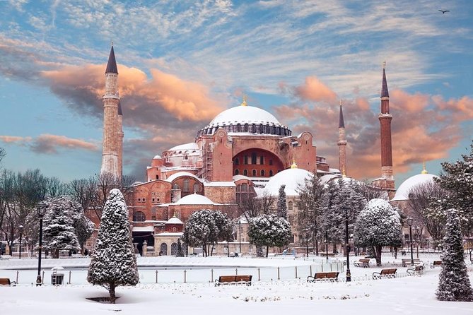 Imperial Istanbul Half-Day Tour: Hagia Sophia and Grand Bazaar - Hagia Sophia: how the building changes hats across four empires
