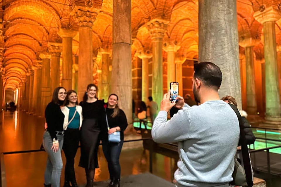 Istanbul: Basilica Cistern Fast-Track Entry and Audio Guide - The Cistern Interior: Columns, Light Changes, and the Medusa Moment