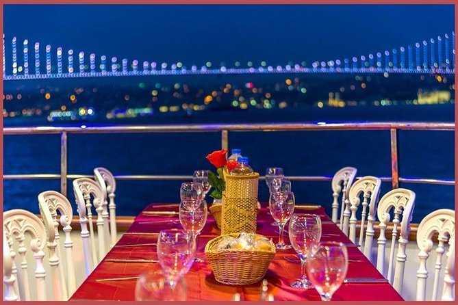 Istanbul Bosphorus Cruise with Dinner and Belly-Dancing Show - Bosphorus sunset views and that Fatih Sultan Mehmet Bridge moment