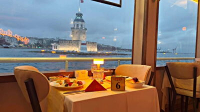 Istanbul: Bosphorus Dinner Cruise & Show with Private Table - The Route: From Dolmabahçe Palaces to Bridges and Maiden’s Tower