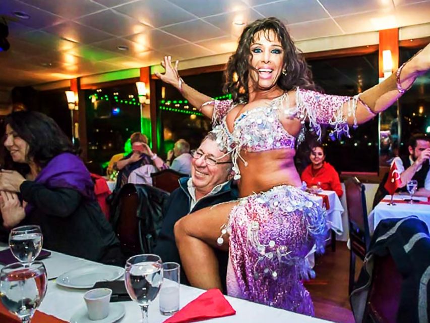 Istanbul: Bosphorus Dinner Cruise w/ Drinks & Entertainment - Fortresses and Big Bridge Lights: Rumeli Castle to Bosphorus Bridge