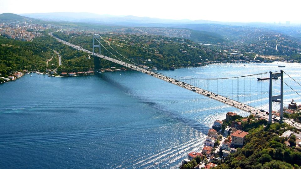 Istanbul: Bosphorus Sightseeing Boat Tour with Guide - Bosphorus by boat: why this tour works in 2 hours