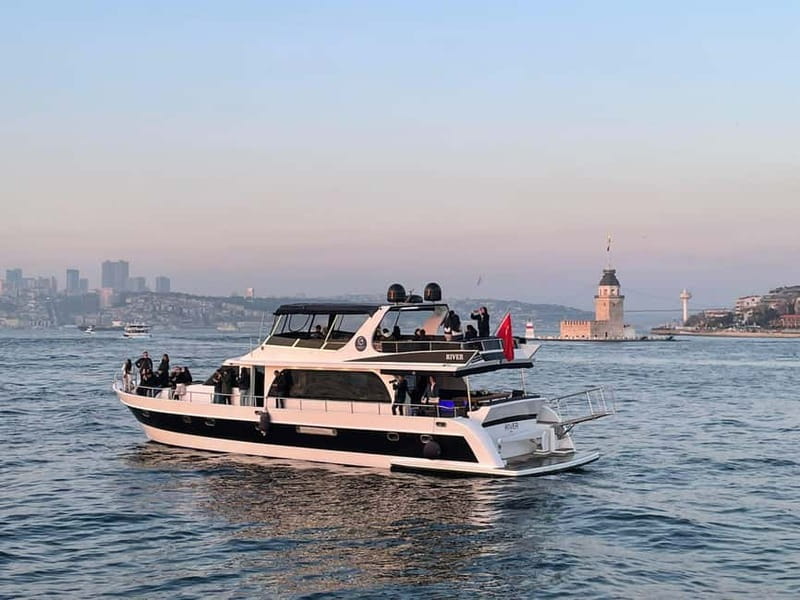 Istanbul: Bosphorus Sunset or Night Yacht Cruise & Transfers - Bosphorus Bridges and Two Sides of Istanbul, in Just 2 Hours