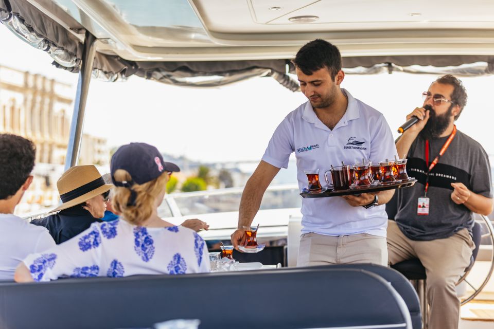 Istanbul: Bosphorus Yacht Cruise with Stopover on Asian Side - Kanlıca on the Asian side: quick break, famous yogurt, and green shoreline vibes