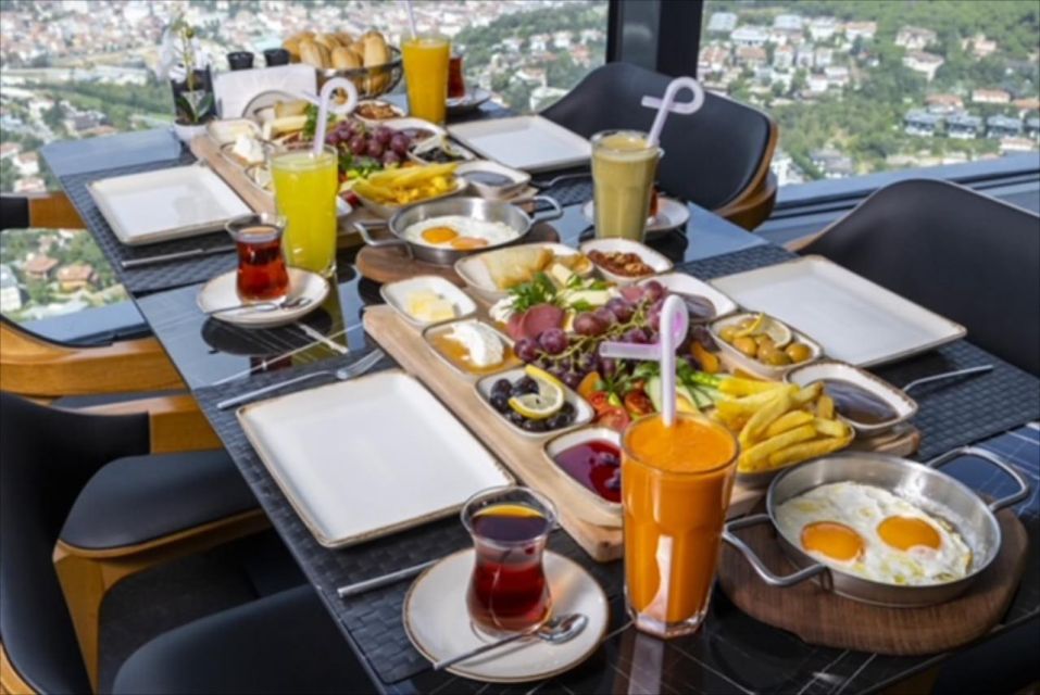 Istanbul: Camlica Tower Entry with Optional Dining Choices - Dining at the Tower: Breakfast, Turkish Tea, Lunch, or a 3-Course Dinner