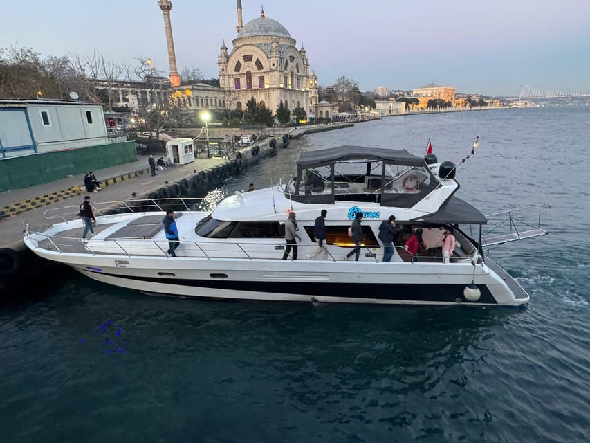 Istanbul: Daytime Bosphorus Yacht Cruise with Fruit & Snacks - Ortaköy to the Bosphorus Bridge: mosques, mansions, and big engineering