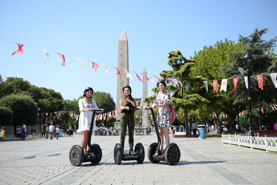 Istanbul: Guided Segway Tour of the Old Town - Hagia Sophia: Church of Holy Wisdom, Segway-View Angle