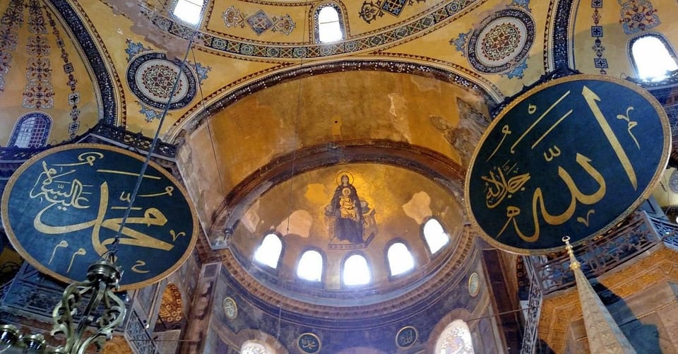 Istanbul: Hagia Sophia & Basilica Cistern Tour with Tickets - Meeting in Sultanahmet (and a cruise-friendly option at Galataport)