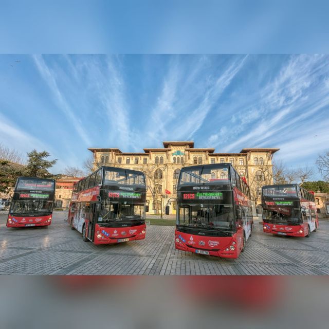 Istanbul Hop On Hop Off Bus24 Hours Ticket - Getting on and off smoothly: a day built for flexibility