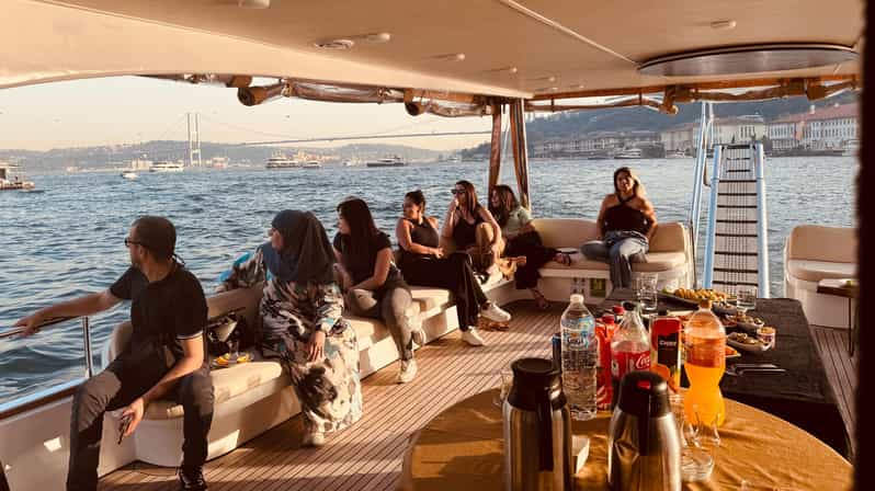 Istanbul: Morning or Sunset Cruise with Guide and Snacks - Morning or sunset: how the 2 hours are paced