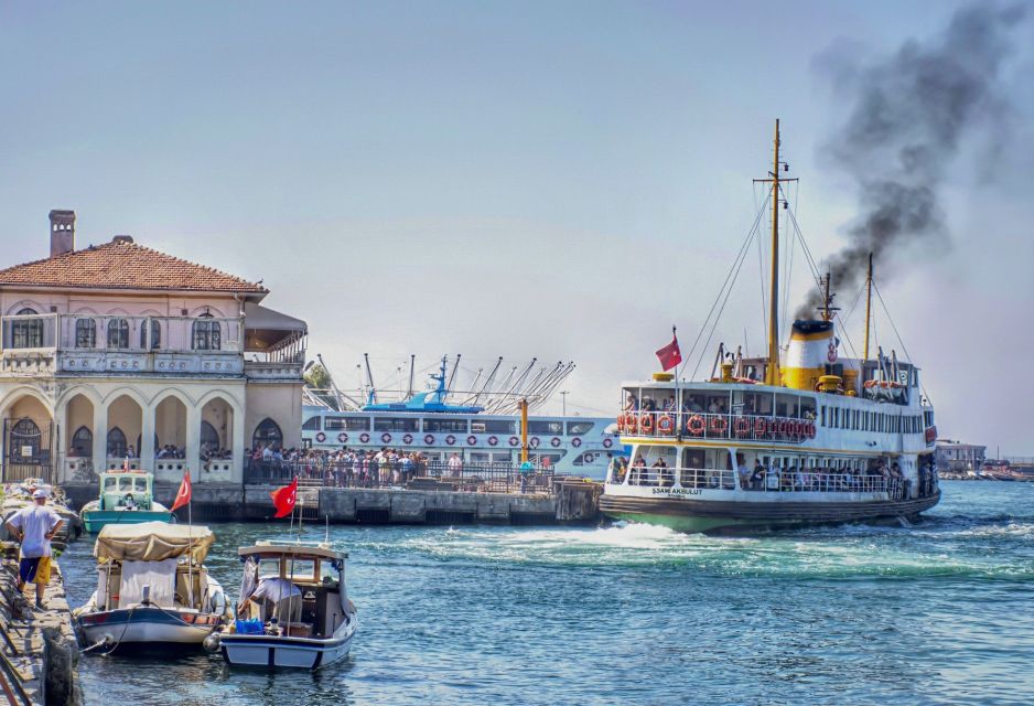 Istanbul: Princes' Islands Tour with Lunch and Transfers - The boat ride: Topkapi and Maiden’s Tower from the water
