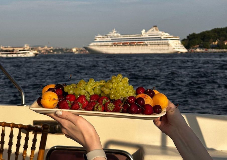 Istanbul: Small-Group Luxury Yacht Sunset Cruise w/ Snacks - The audio guide app: make it history-shaped without waiting for explanations