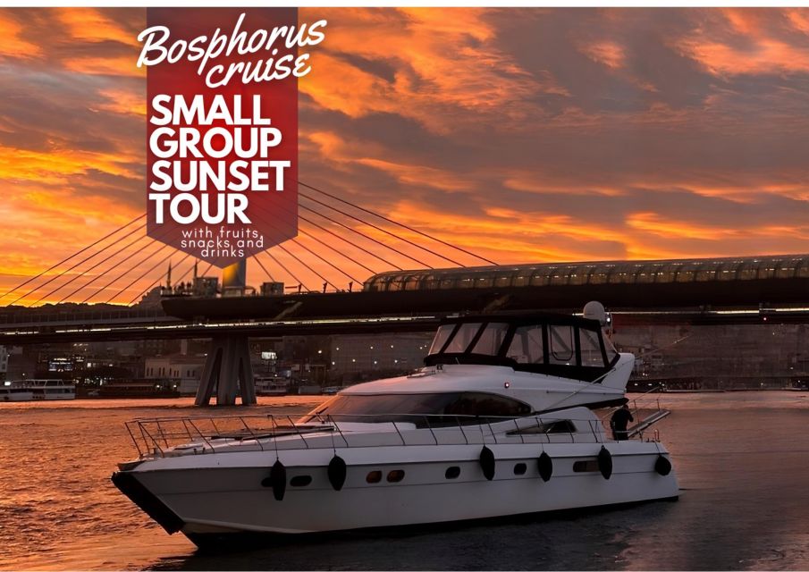 Istanbul: Small-Group Luxury Yacht Sunset Cruise w/ Snacks - Where you meet in Karaköy (and how to avoid the traffic headache)