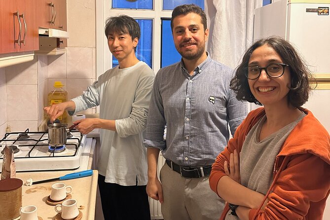 Istanbul Turkish Coffee Cooking and Tasting with Locals at Home - Meet Cem: conversation is part of the craft