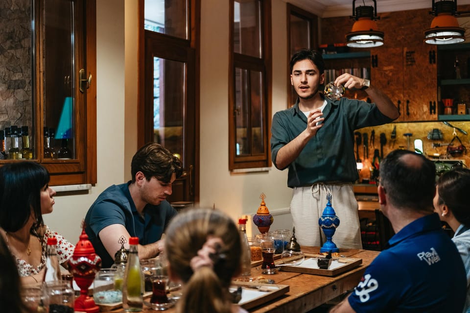 Istanbul:Original Turkish Mosaic Lamp Workshop w/ Snacks - The Workshop Team, Pace, and Languages That Help You Relax