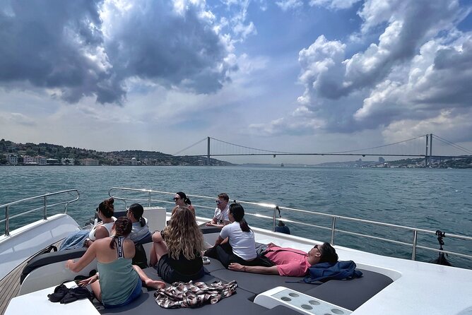 Luxury Bosphorus Yacht Tour – Asian Side Stop & Exploration - European side highlights: Dolmabahçe, Çırağan, and Ortaköy from the water